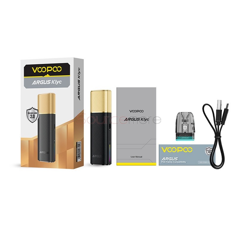 VOOPOO ARGUS KLYC 註油主機套裝 | 1350mAh超大續航 | 磁吸防塵蓋設計 | iCOSM 2.0技術