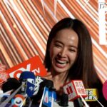 影/蔡依林和記者抬槓 笑到摀臉消失鏡頭前
