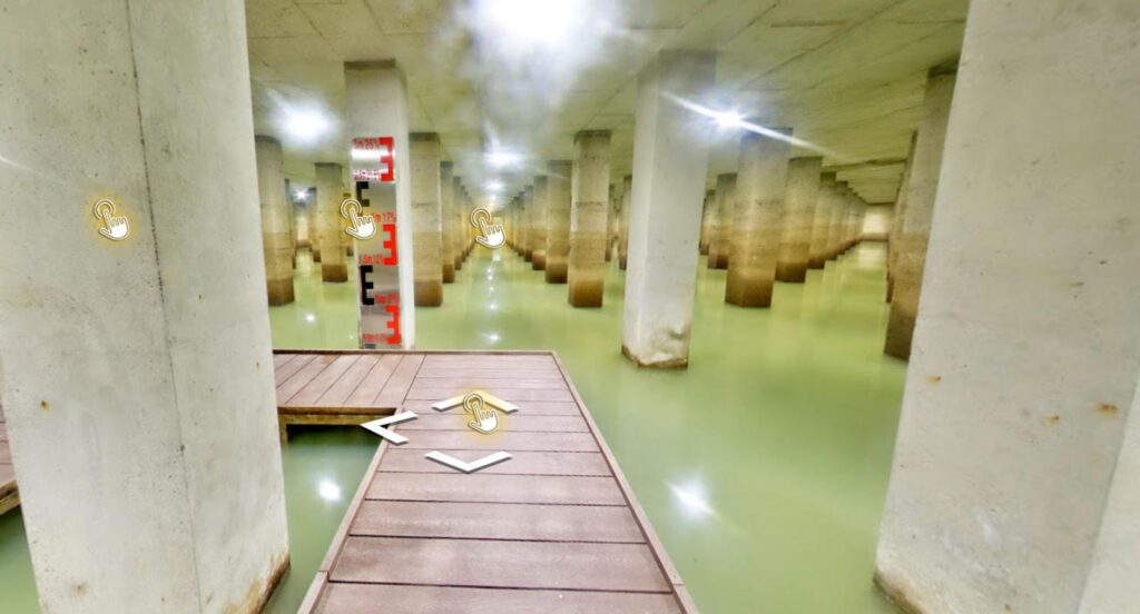 仿照日本防災神殿　連日大雨讓桃園「地下宮殿」爆紅！參觀攻略公開