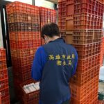 民眾買台農盒蛋蛋白竟是「黑藍色」　高雄衛生局曝抽查結果