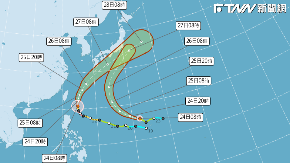 周末記得帶傘！米克拉慘變禿頭「明天最靠近」　連炸全台3天雨　