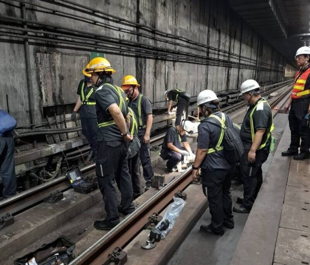 板南線驚傳冒煙！板橋站旁突現煙霧　北捷查出電纜異常過熱