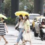 今明兩天水氣增　連假各地有雨