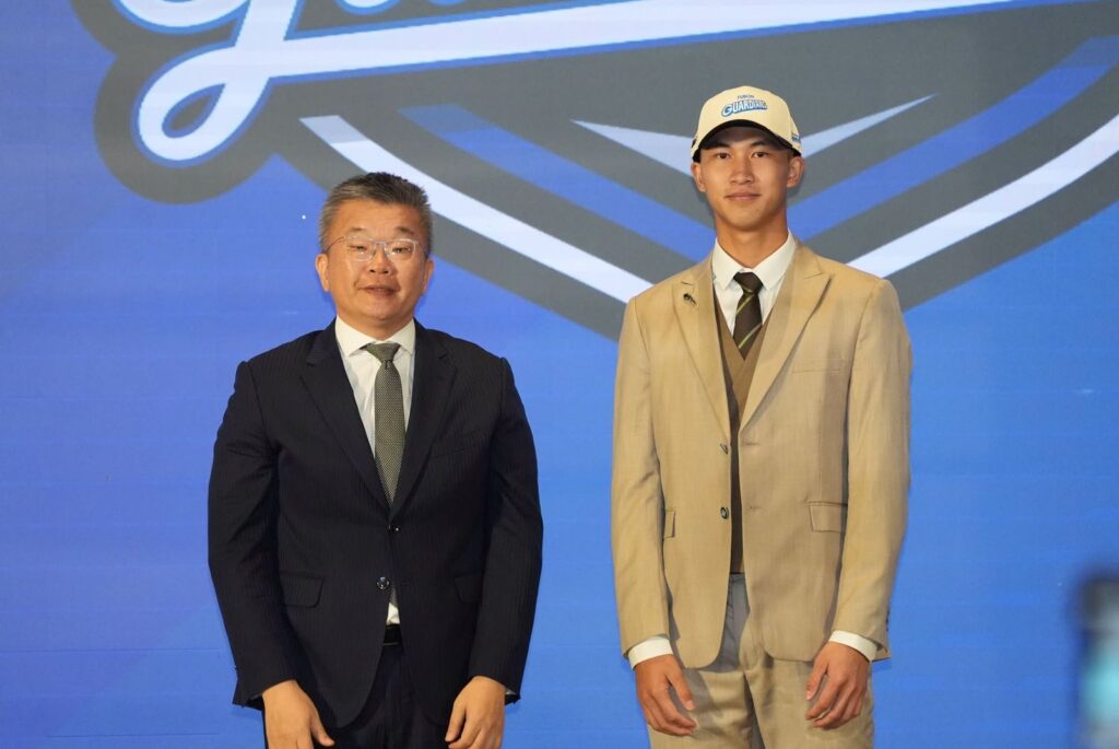 中職選秀狀元出爐！富邦悍將選中陳柏凱　與哥哥陳品宏當隊友