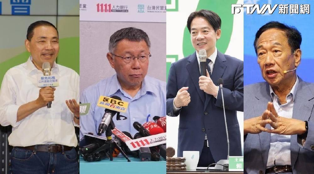 柯侯捲麻花 TVBS民調柯22%微幅領先侯21%,賴34%最強
